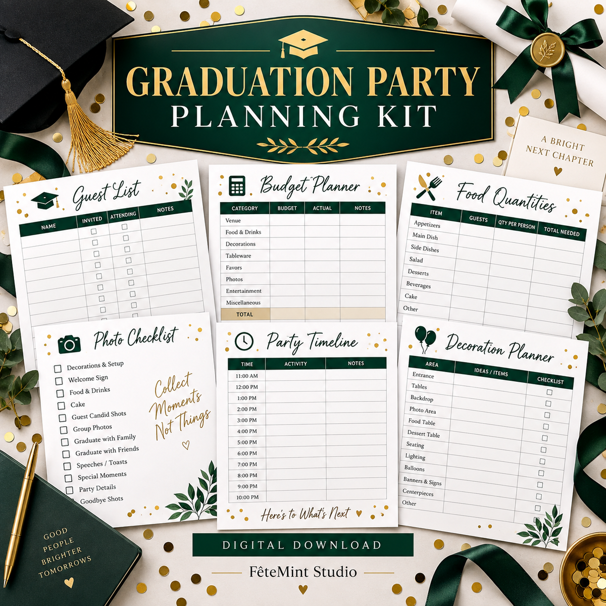 Graduation Party Planning Kit
