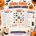 Spooky Family Halloween Games
