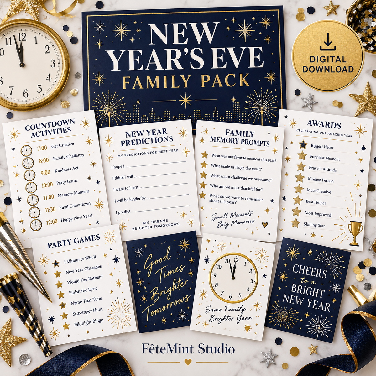 New Year's Eve Family Pack