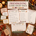 Friendsgiving Game Night Pack